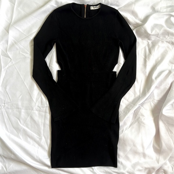 ZARA KNIT MIDI-DRESS - Picture 2 of 3